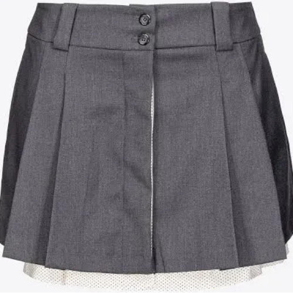 PINKO Pleated Mini Skirt size IT 38 (us 0)